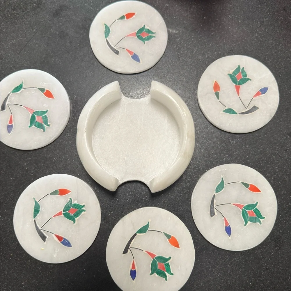 Coaster set - Picture 3 of 4